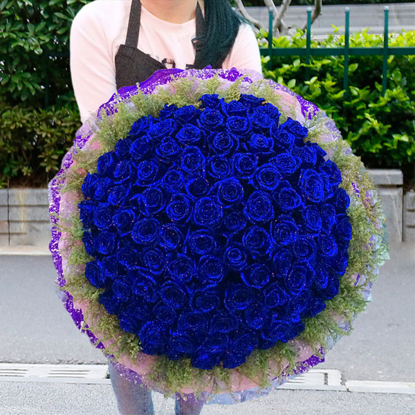 99枝蓝色妖姬/浪漫恋情