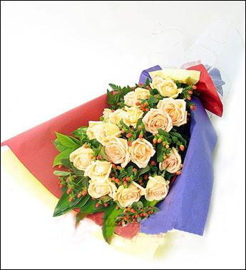 19枝香摈玫瑰/思念